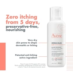 XeraCalm A.D Lipid-Replenishing Balm, Nourishes 48 hrs, No Preservative, Fragrance-Free, paraben and alcohol-free - for Atopic, very dry skin - 400 mL 2