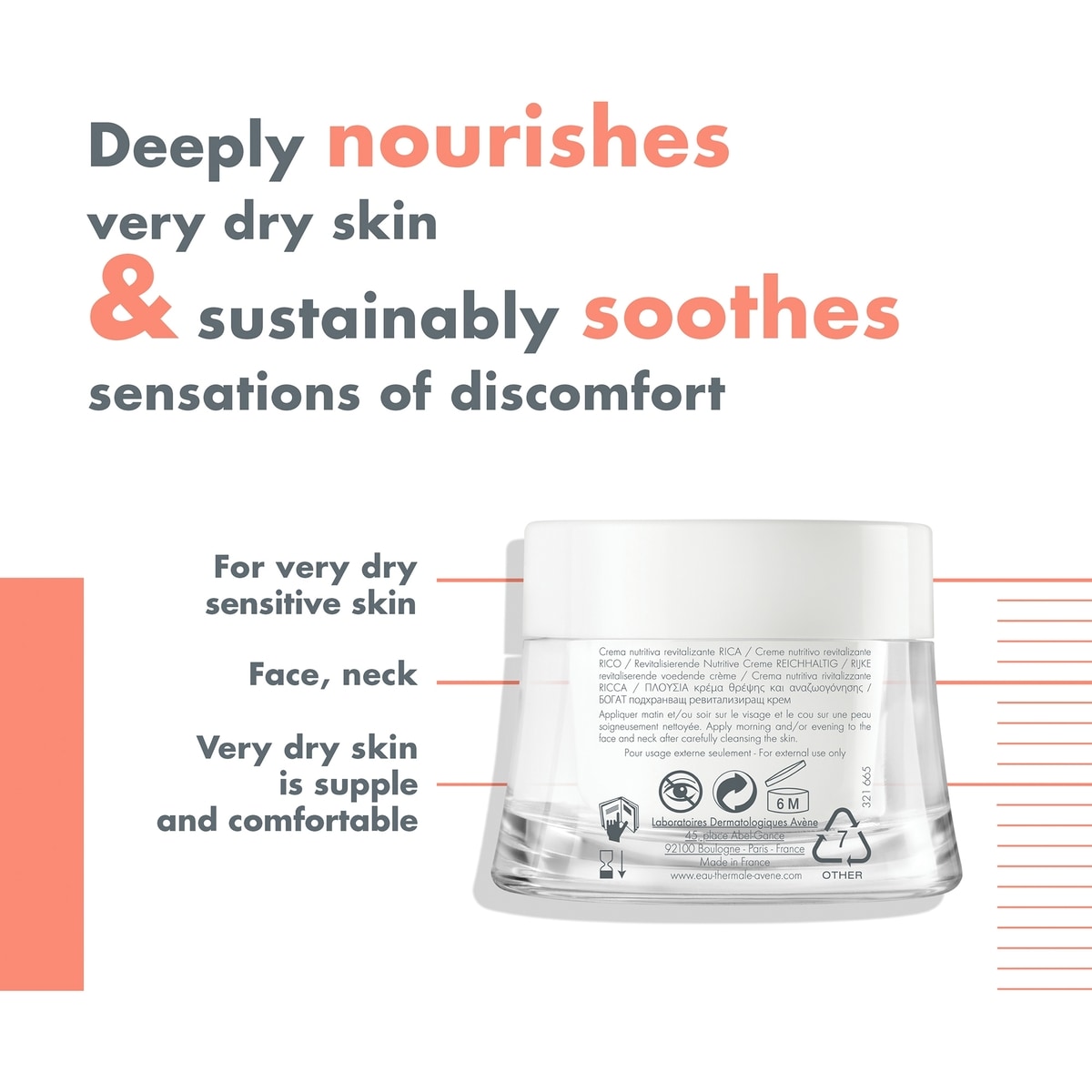 Crème nutritive revitalisante RICHE