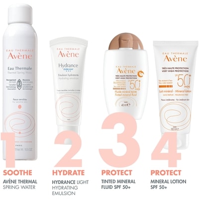Mineral Tinted Ultra-Fluid Facial Sunscreen Lotion SPF 50+, UV and Blue Light Protection, Fragrance-free - for Sensitive Skin 5