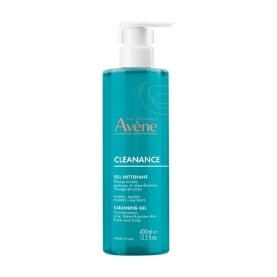 Cleanance Cleansing Gel, Face and Body Cleanser, Foaming, Purifying face wash - for Oily acne-prone skin - 400mL