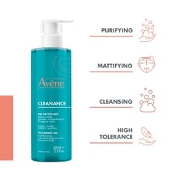 Cleanance Cleansing Gel, Face and Body Cleanser, Foaming, Purifying face wash - for Oily acne-prone skin - 400mL 3