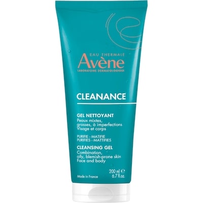 Cleanance Cleansing Gel, Face and Body Cleanser, Foaming, Purifying face wash - Oily acne-prone skin - 200mL