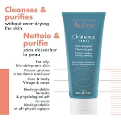 Cleanance Cleansing Gel, Face and Body Cleanser, Foaming, Purifying face wash - Oily acne-prone skin  - 200mL 3