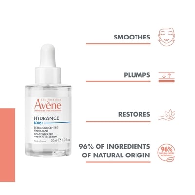 Hydrance Boost Concentrated Hydrating Serum, with Hyaluronic Acid and Vitamin B3 - for Dry Skin and skin barrier 2
