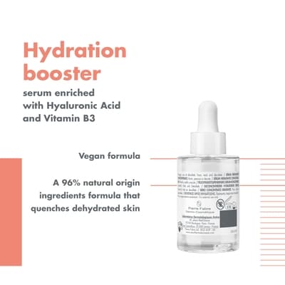 Hydrance Boost Concentrated Hydrating Serum, with Hyaluronic Acid and Vitamin B3 - for Dry Skin and skin barrier 3