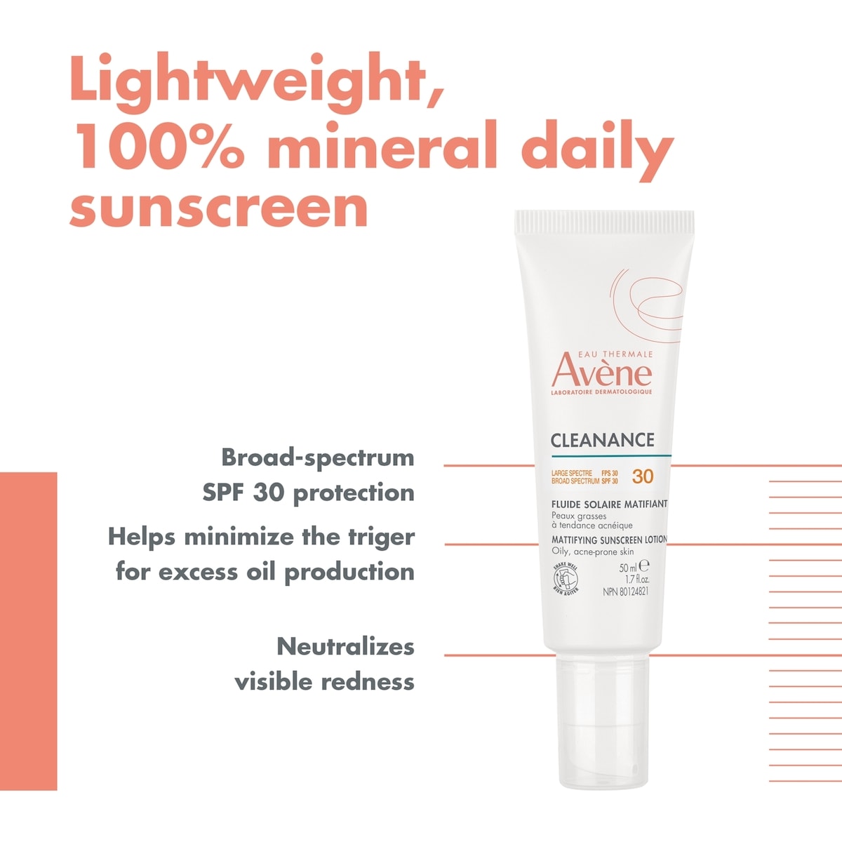 Cleanance SPF 30 Mattifying Sunscreen lotion