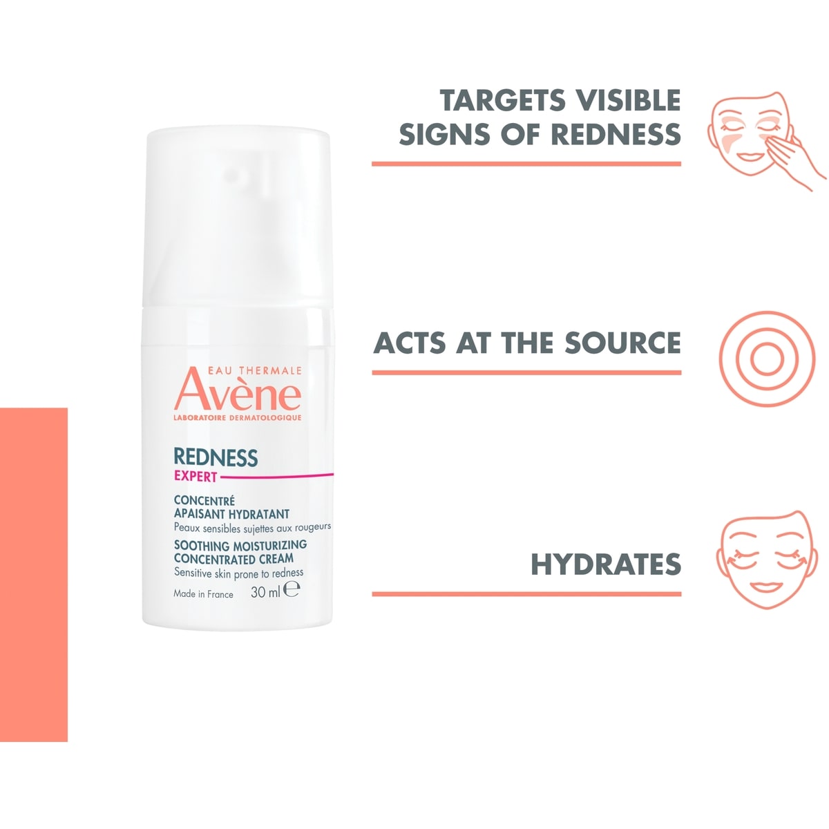 Redness Expert Concentré Apaisant Hydratant