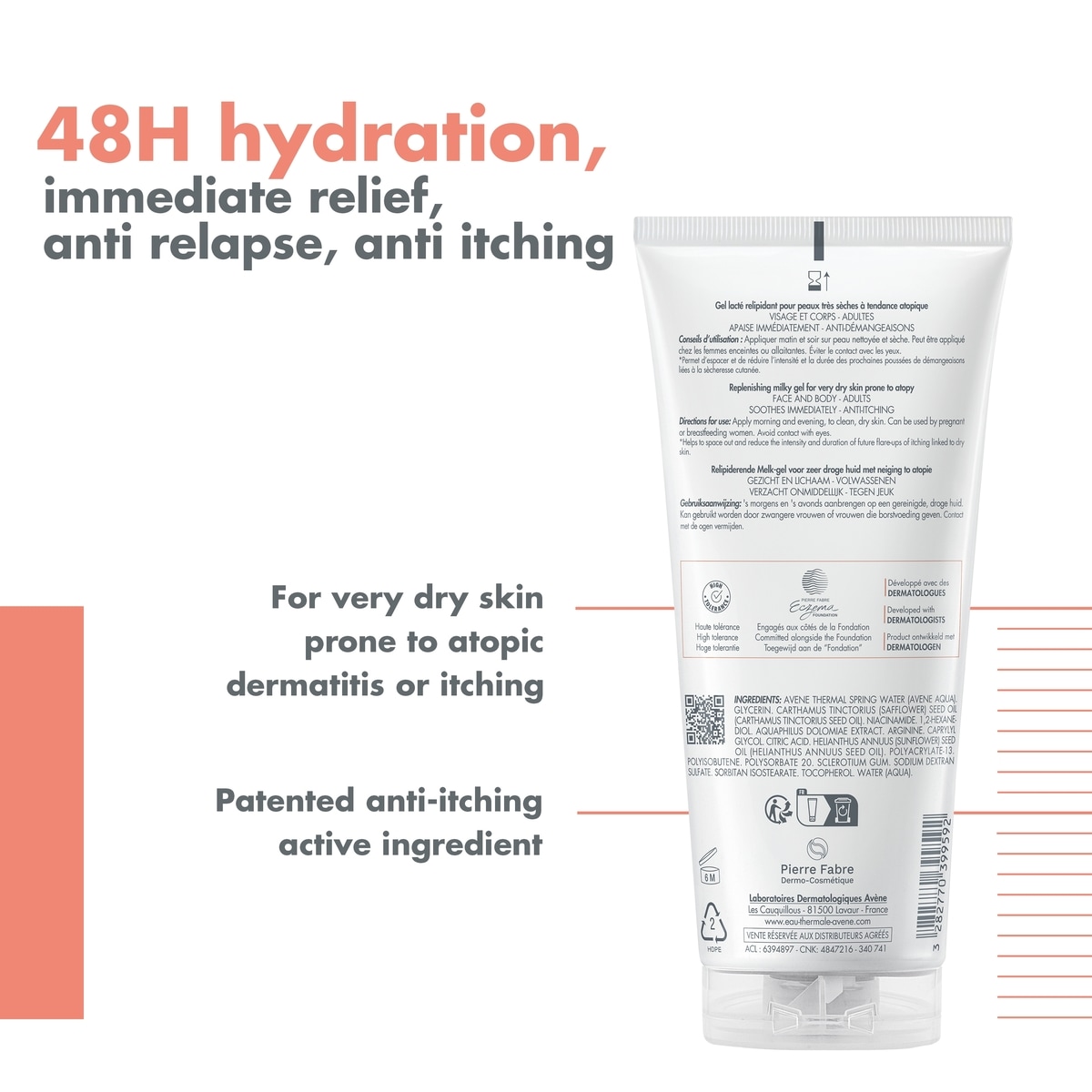 XeraCalm A.D Replenishing Milky Gel