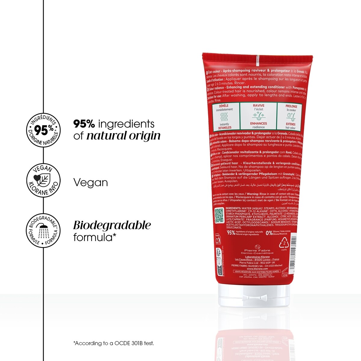 Revitalisant à la Quinine & Edelweiss BIO  - Fortifiant pour les cheveux clairsemés