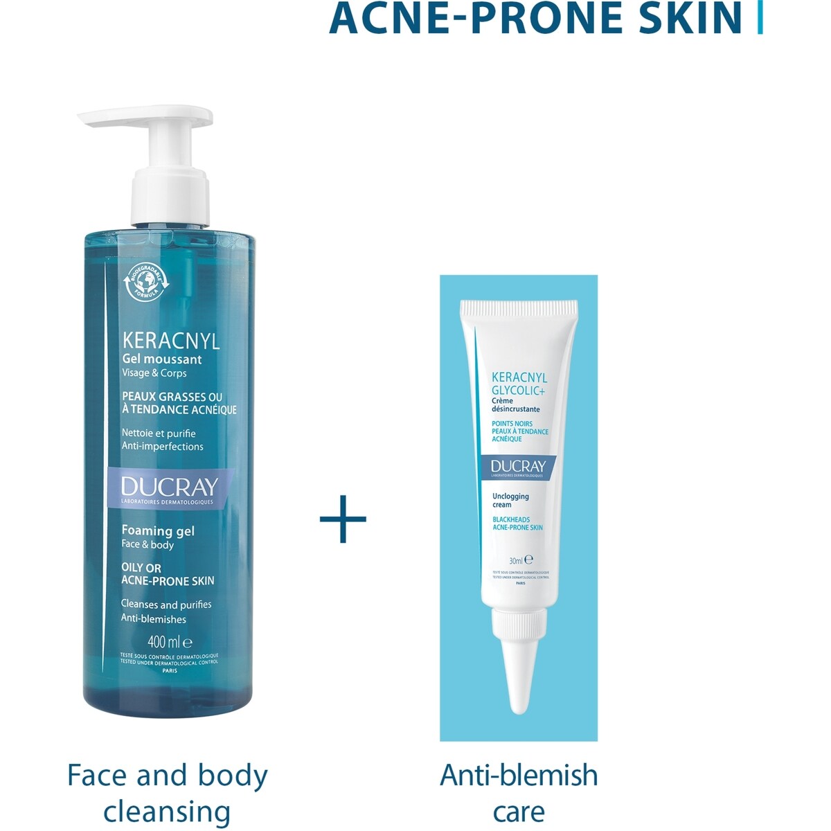 NOUVEAU Keracnyl Gel moussant