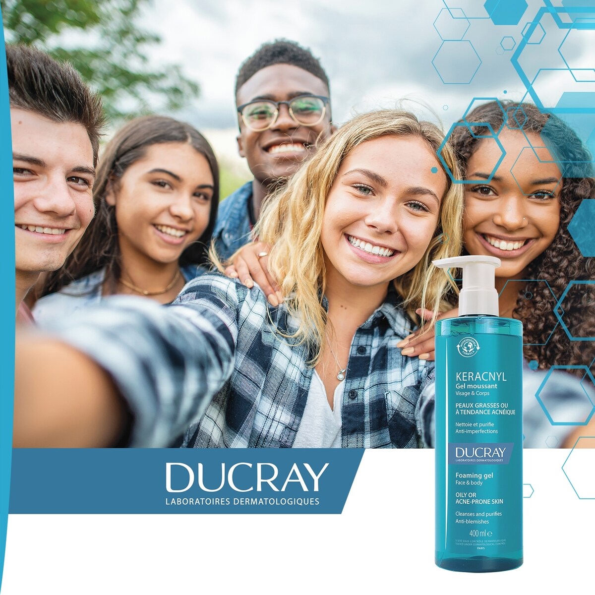 NOUVEAU Keracnyl Gel moussant