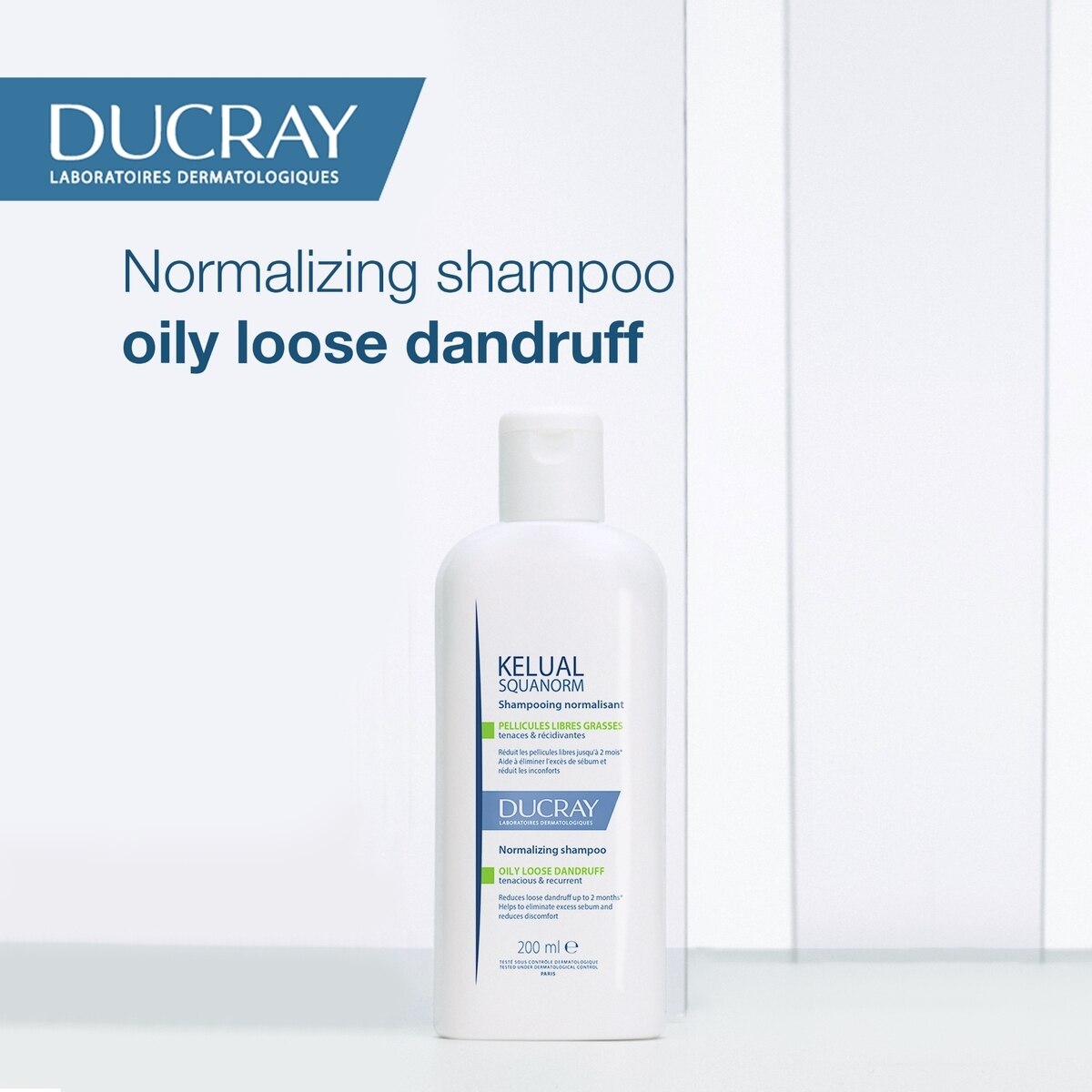 Kelual Squanorm Normalizing shampoo - Oily loose dandruff