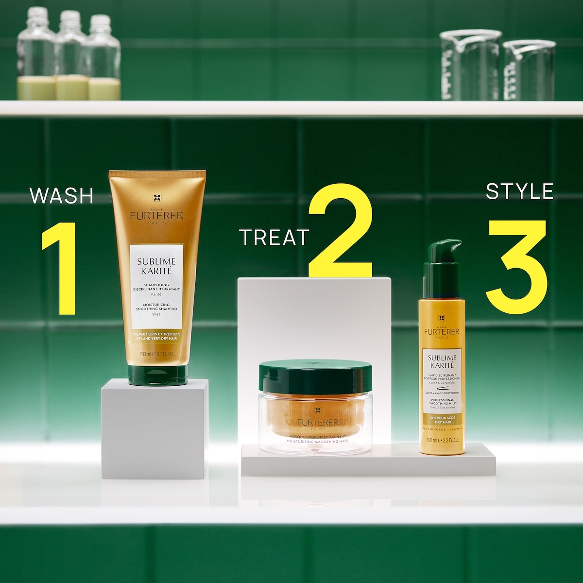 Sublime Karité Moisturizing Smoothing Mask - Dry hair - Shea Butter