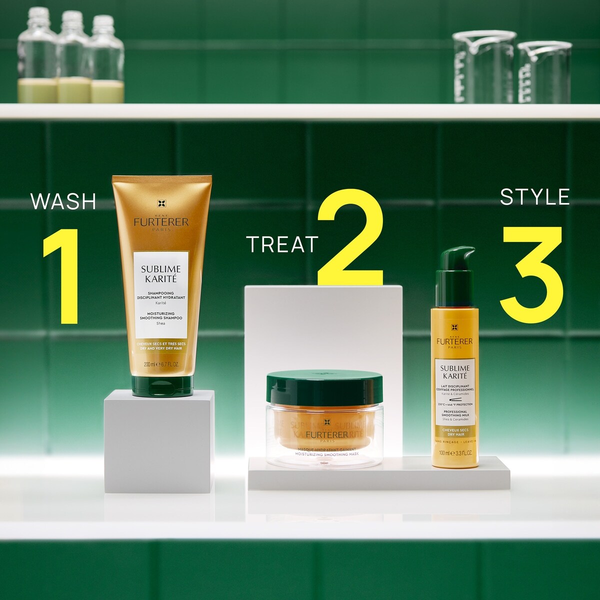 Sublime Karité - Professional Smoothing Milk - Dry hair - Shea Butter