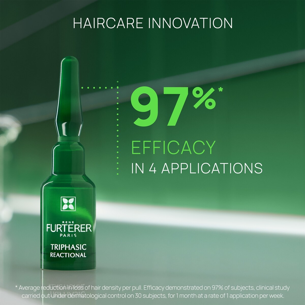 Triphasic - Sérum Triphasic Reactional -  Perte de densité capillaire Réactionnelle, Chute de cheveux