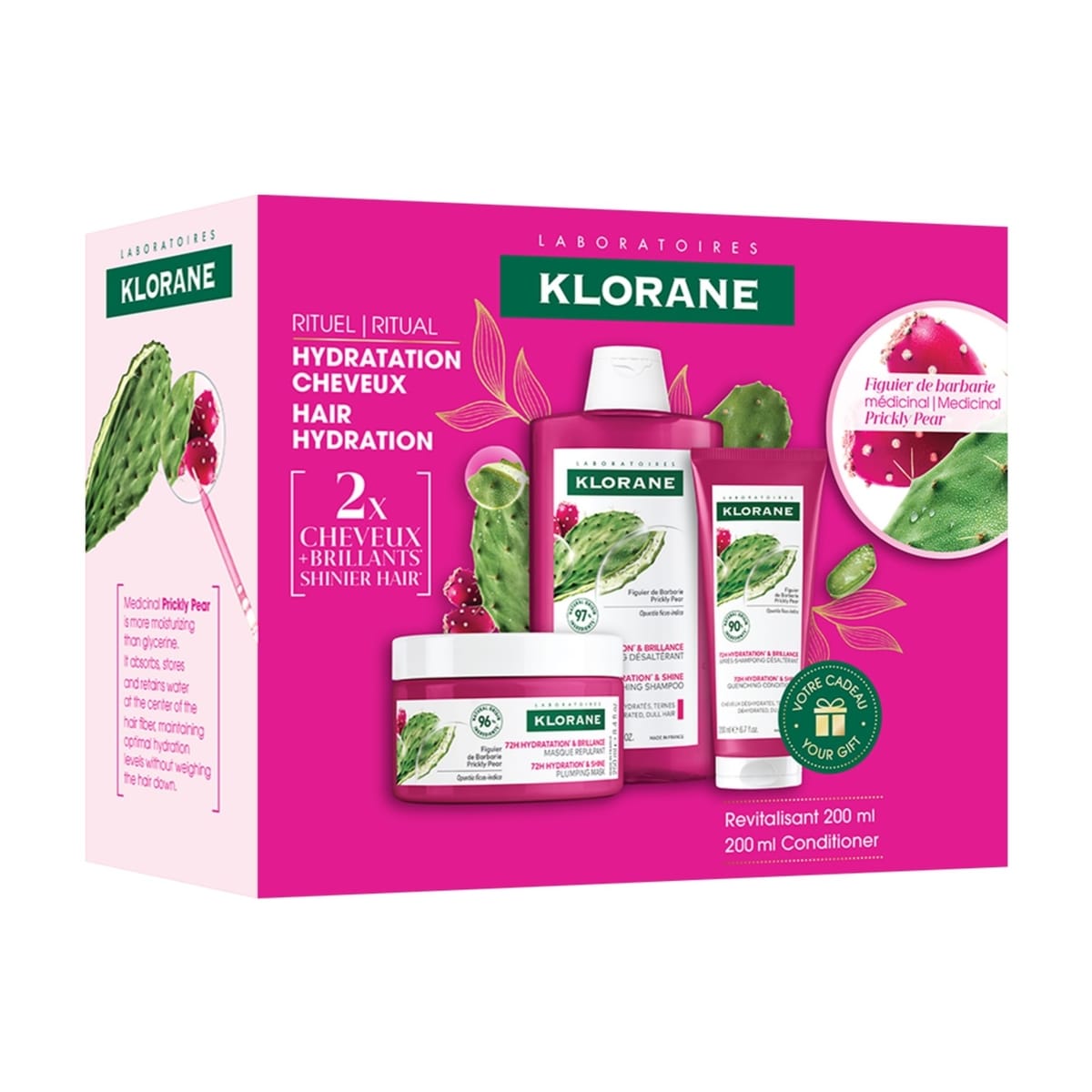 Christmas set - Hair hydration - Prickly Pear