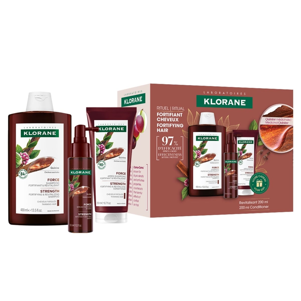 Christmas set - Hair strength - Quinine