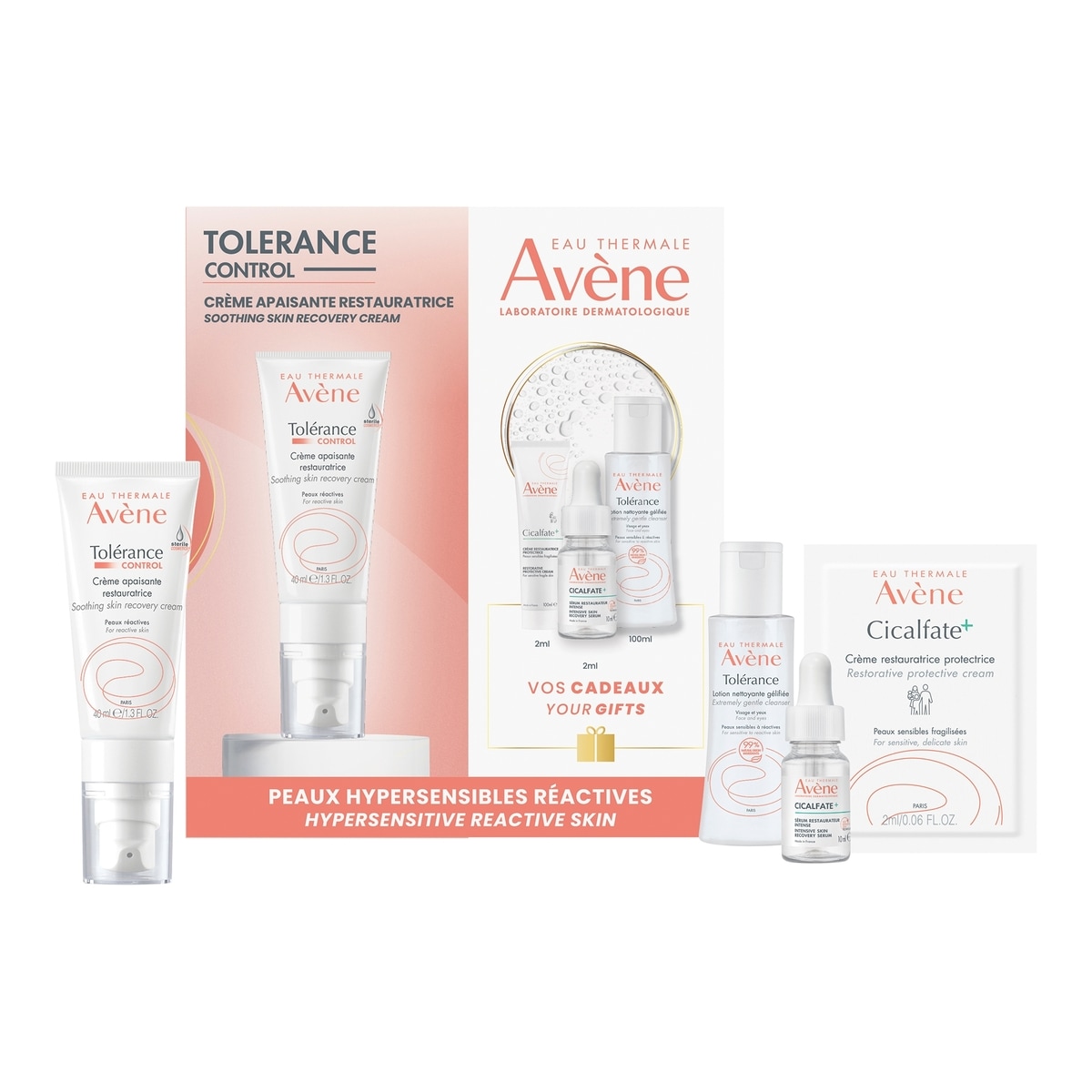 Coffret des Fêtes Tolérance Control Crème Apaisante