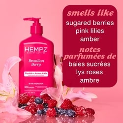 Brazilian Berry Herbal Body Moisturizer with Firming Peptide + Amino Acids 3