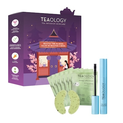 Beauty Time In Seoul - Mascara & Hydrogel Matcha Eye Masks Set