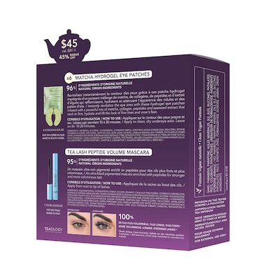 Beauty Time In Seoul - Mascara & Hydrogel Matcha Eye Masks Set 4