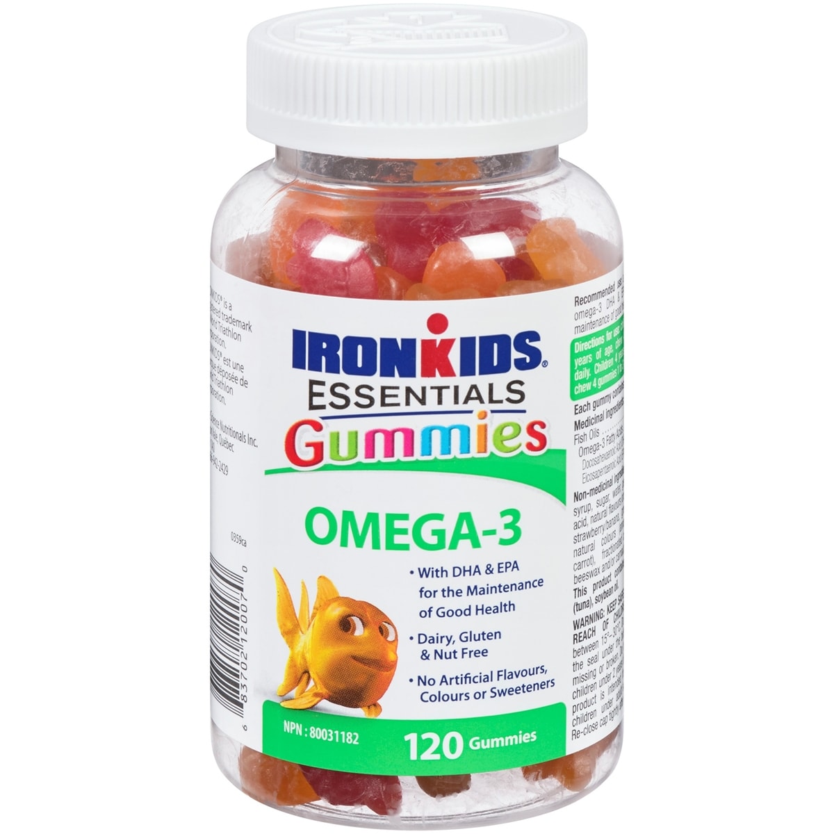 Suppléments gélifiés Oméga-3 pour enfants