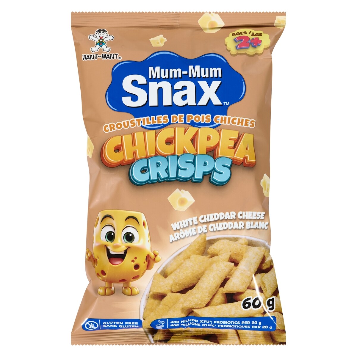 Snax Chkpea Croustillant Au Fromage Hkid