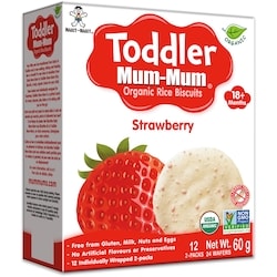 Toddler Mum Mum Organic Strawberry 1