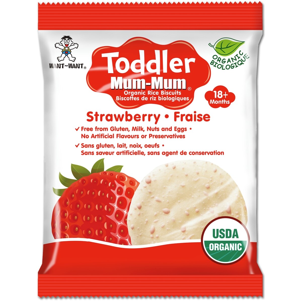 Toddler Mum-Mum Bio Fraise