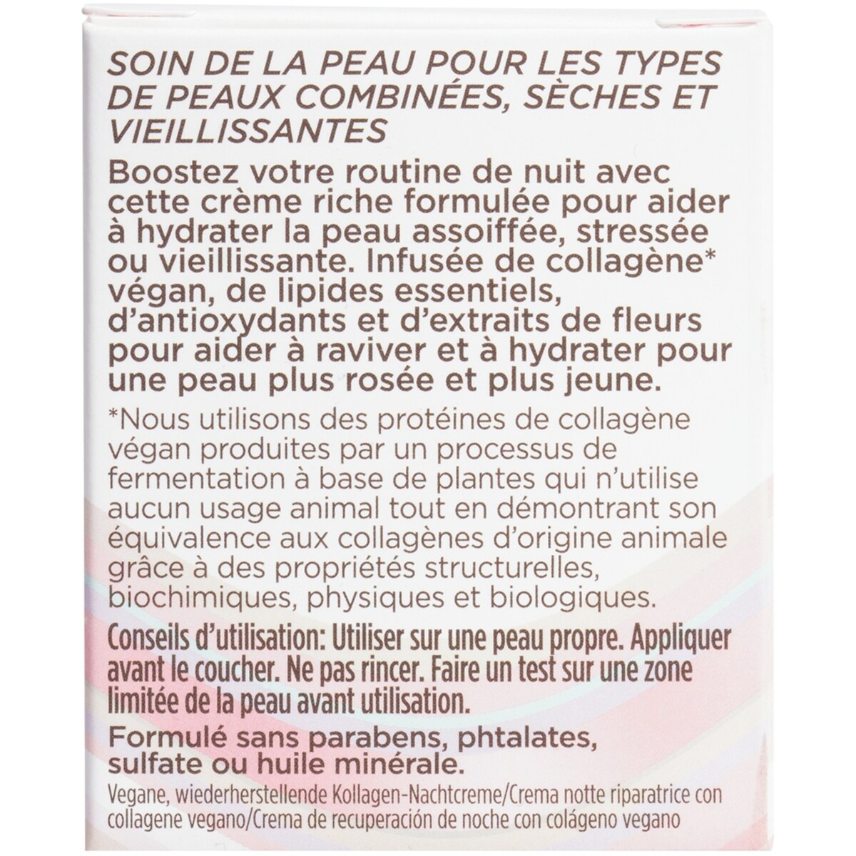 Vegan Collagen Overnight Recovery Cream