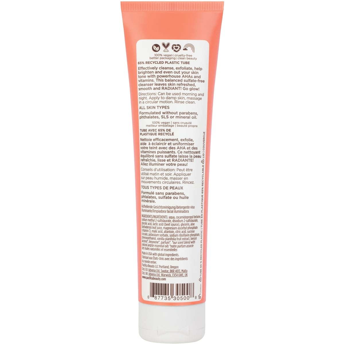 Nettoyant visage éclaircissant - Glow baby