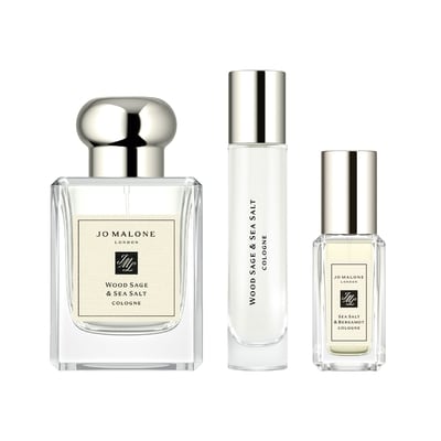 Wood Sage & Sea Salt Fragrance Layering Cologne Trio Set