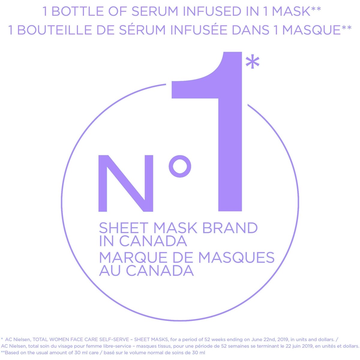 Garnier SkinActive Moisture Bomb Le masque super hydratant  anti-fatigue à la lavande