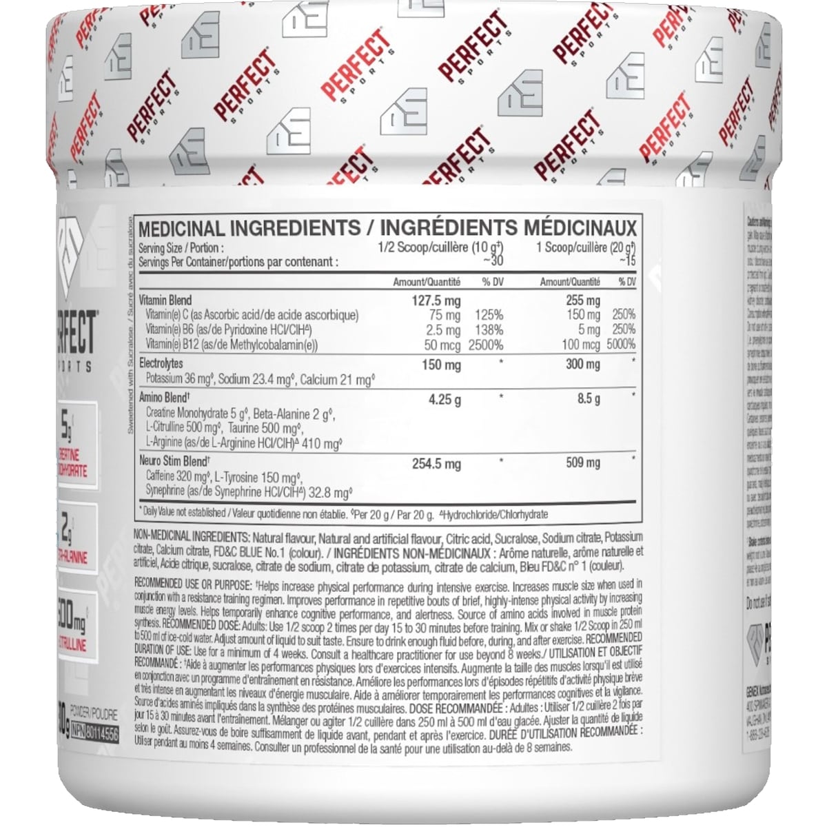 iPrep Advanced Pre Workout, Blue Raspberry