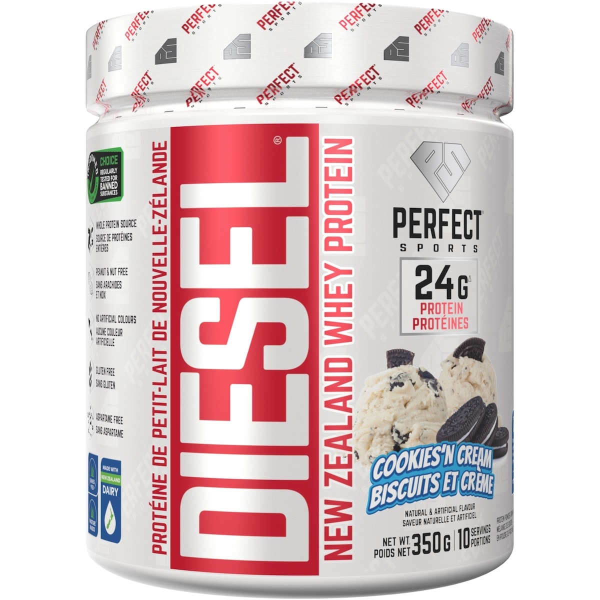 Diesel New Zealand Whey Protein Powder
