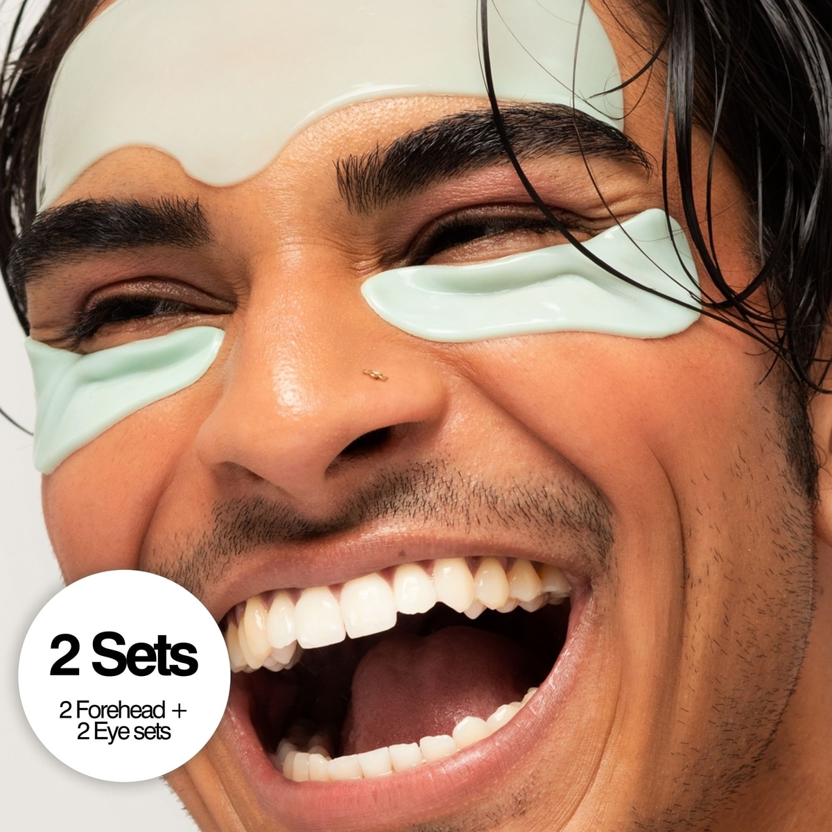 Tear Catchers Hydrogel Wrinkle & Stress-Relief Forehead & Eye Therapy Kit with Retinol & Vitamin C (x2 sets)