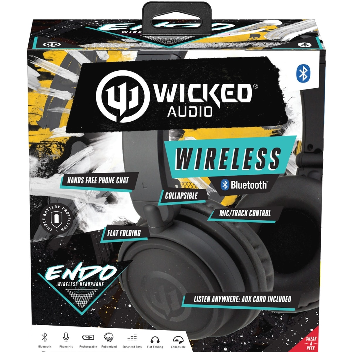 Endo Casque stéréo sans fil