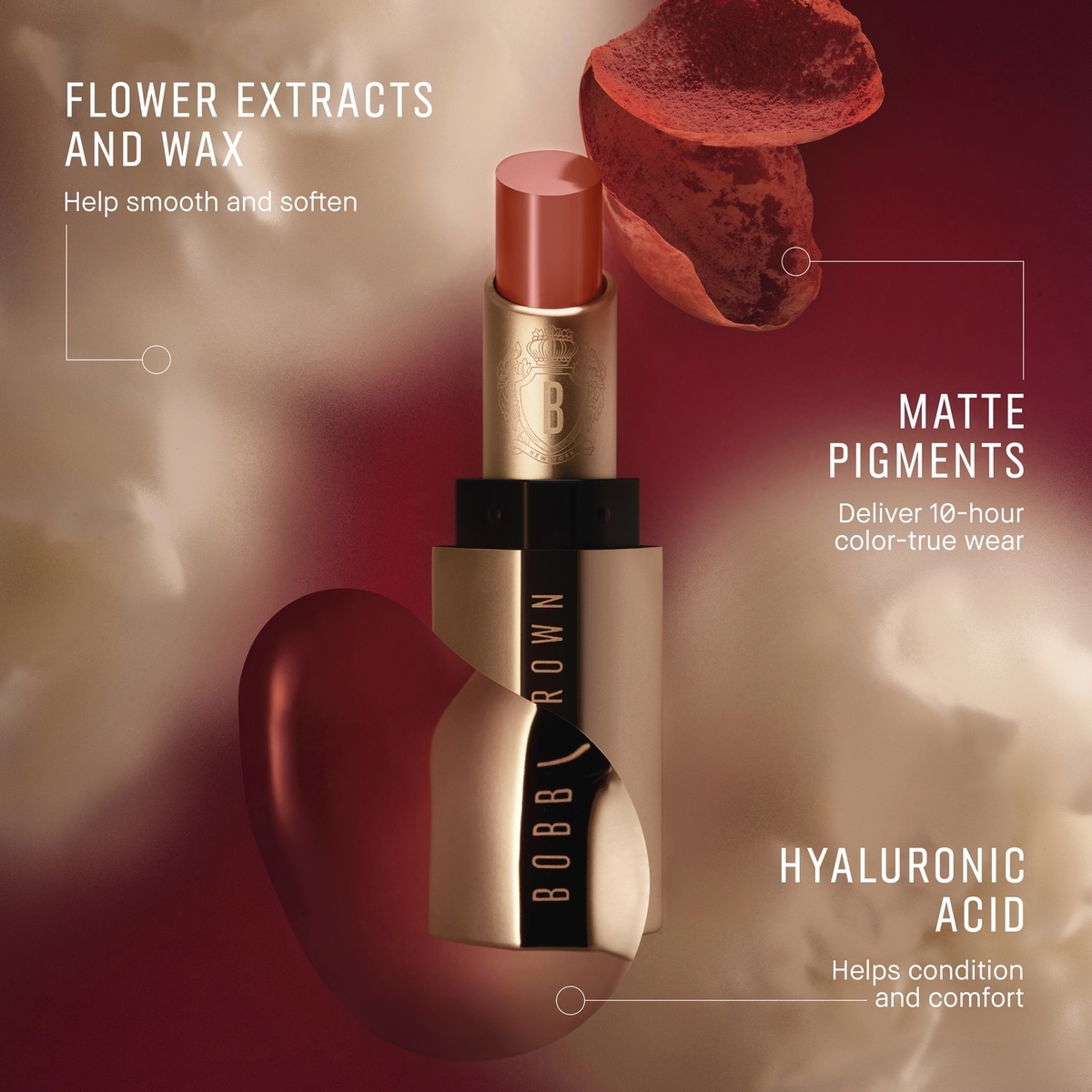 Rouge à lèvres mat de luxe