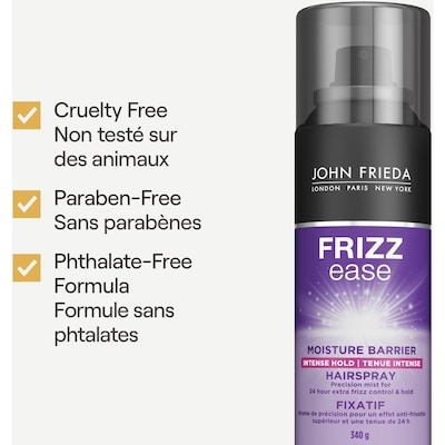 Frizz Ease Moisture Barrier Intense Hold Hairspray 6