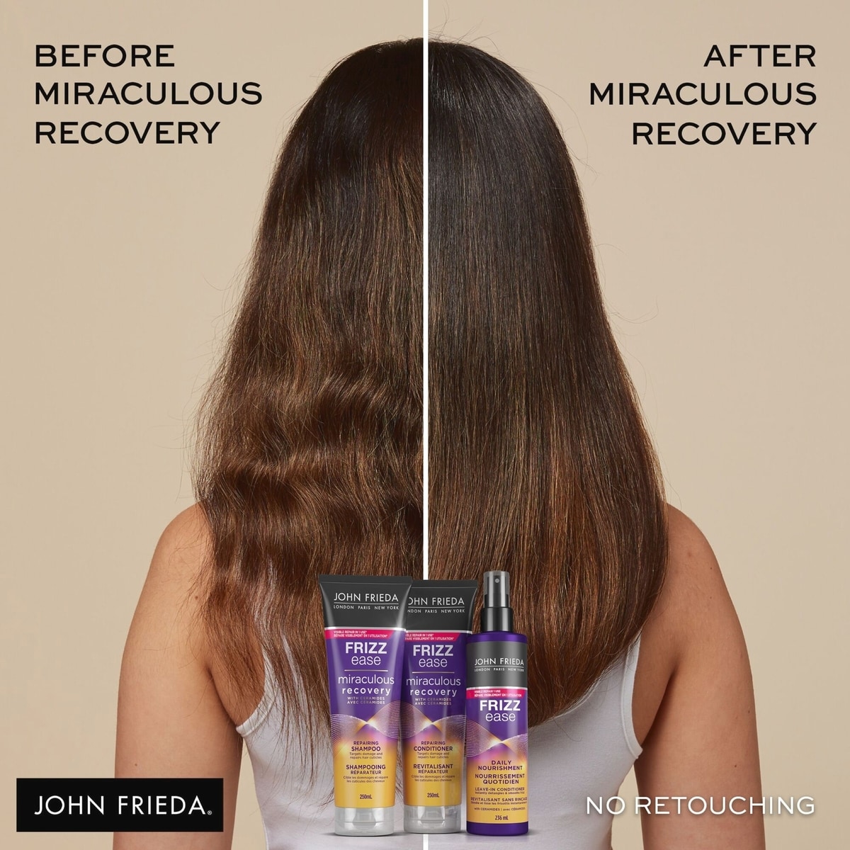 Frizz Ease Daily Nourishment Spray Leave-In Conditioner Spray