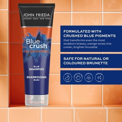 Blue Crush Blue Toning Shampoo for colour Brunette Hair 3