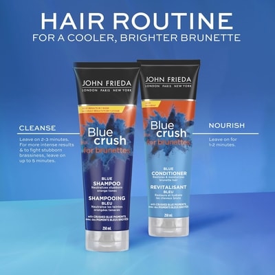 Blue Crush Blue Toning Shampoo for colour Brunette Hair 5