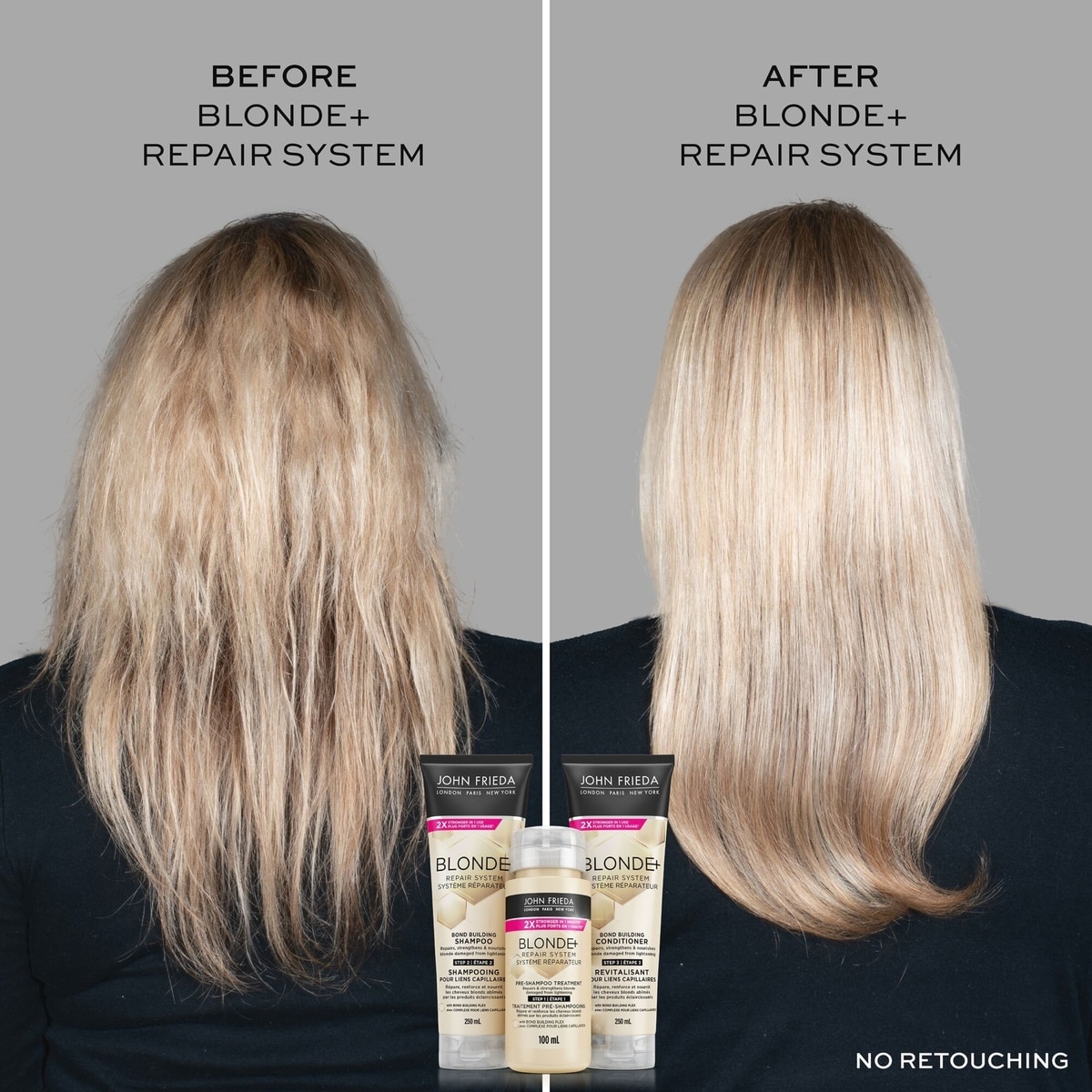 Blonde+ Système Réparateur Traitement Pré-Shampooing