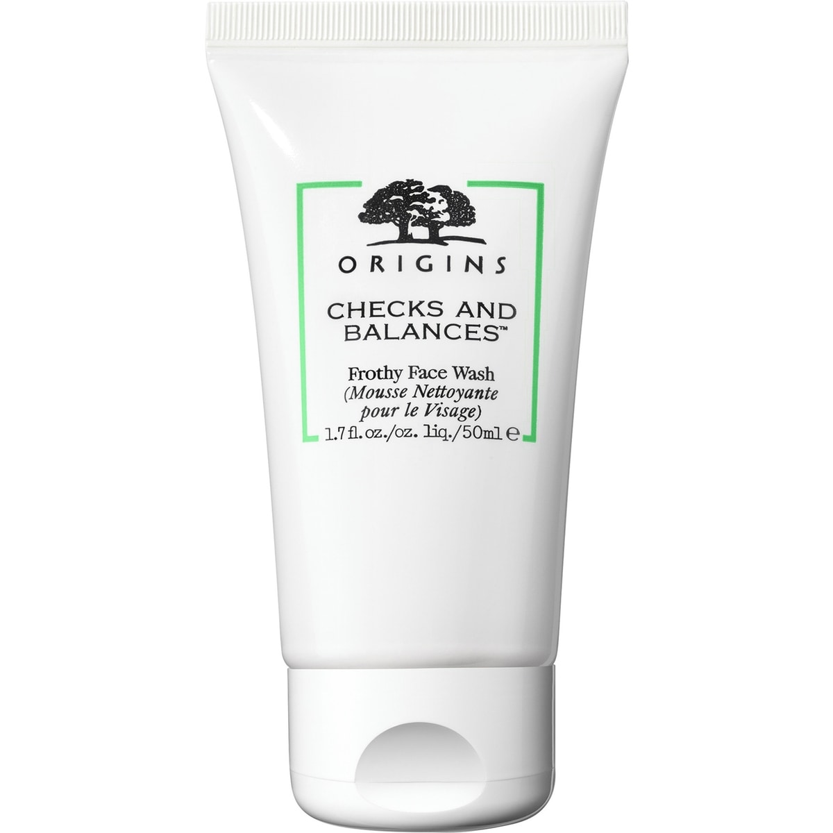 Checks & Balances Mousse Nettoyante pour le Visage, format de voyage