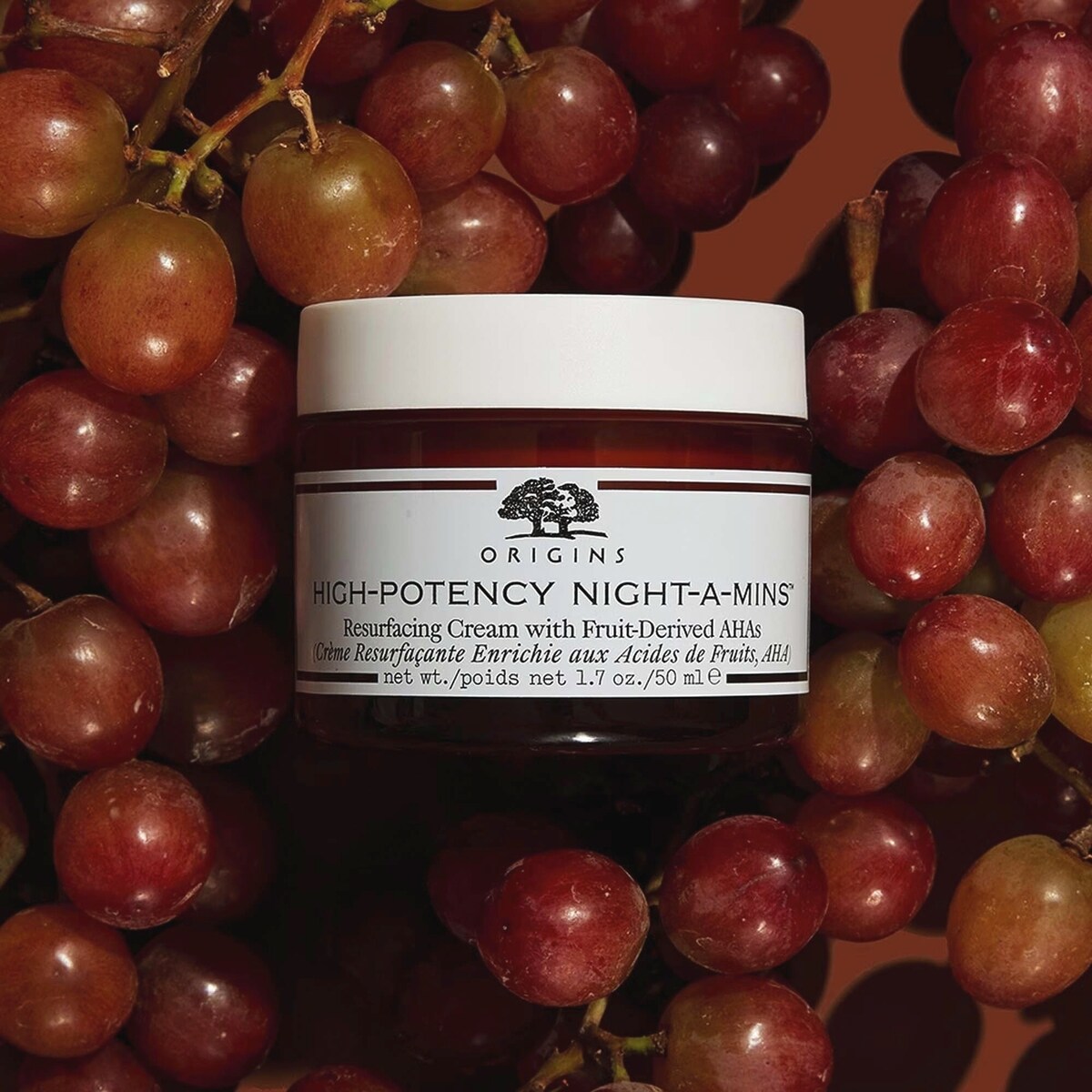 High-Potency Night-A-Mins Crème Resurfaçante Enrichie aux Acides de Fruits, AHA