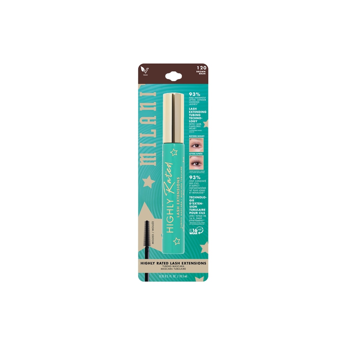 Highly Rated Lash Extensions Tubing Mascara - Brown