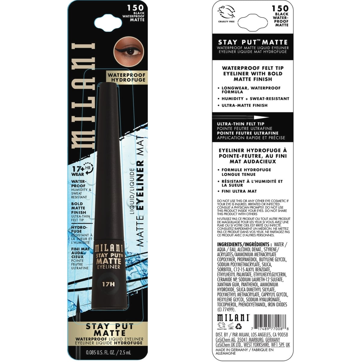 Stay Put® Matte Liquid Liner