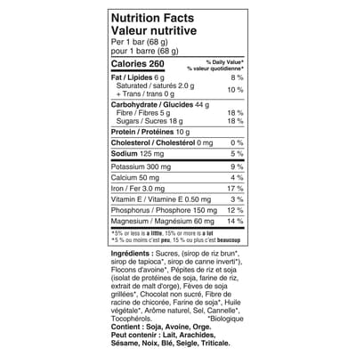 Bar - Energy Bars - Chocolate Chip - (68 Gram Protein Bars, 12 Count) 3