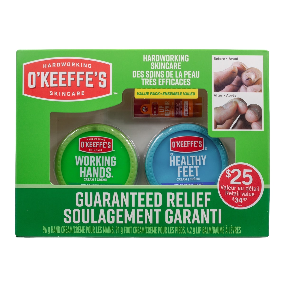 O'Keeffe's CBO Value Pack