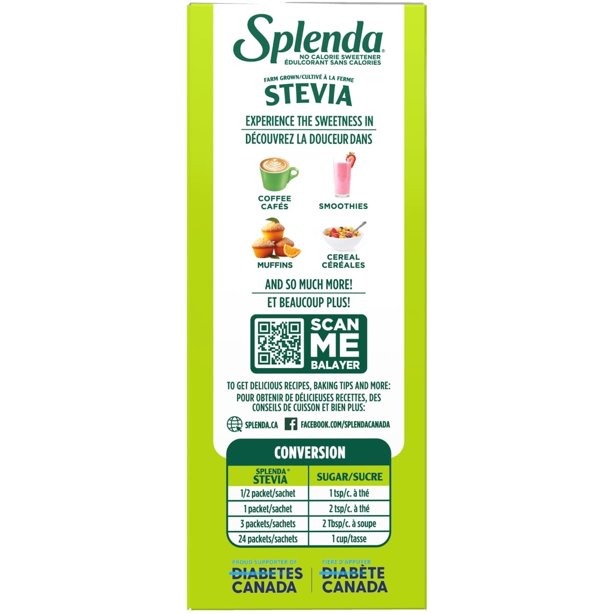 Splenda Stevia Sweetener Packets - 50ct